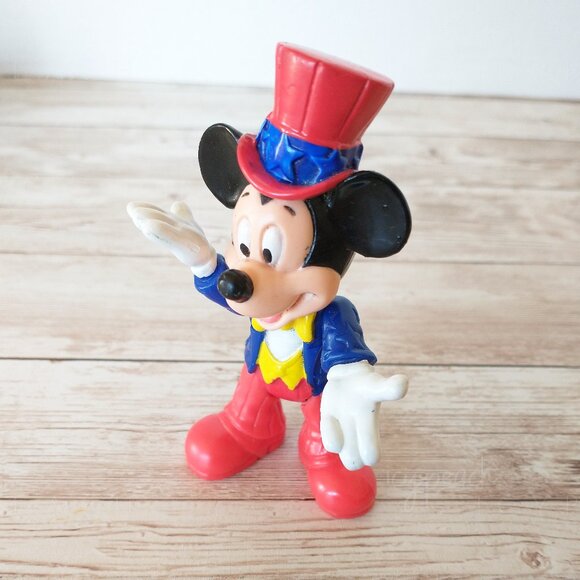 Disney Mickey Mouse Uncle Sam Figure McDonald’s Toy 4th of July Vtg 90s EPCOT - Picture 2 of 11